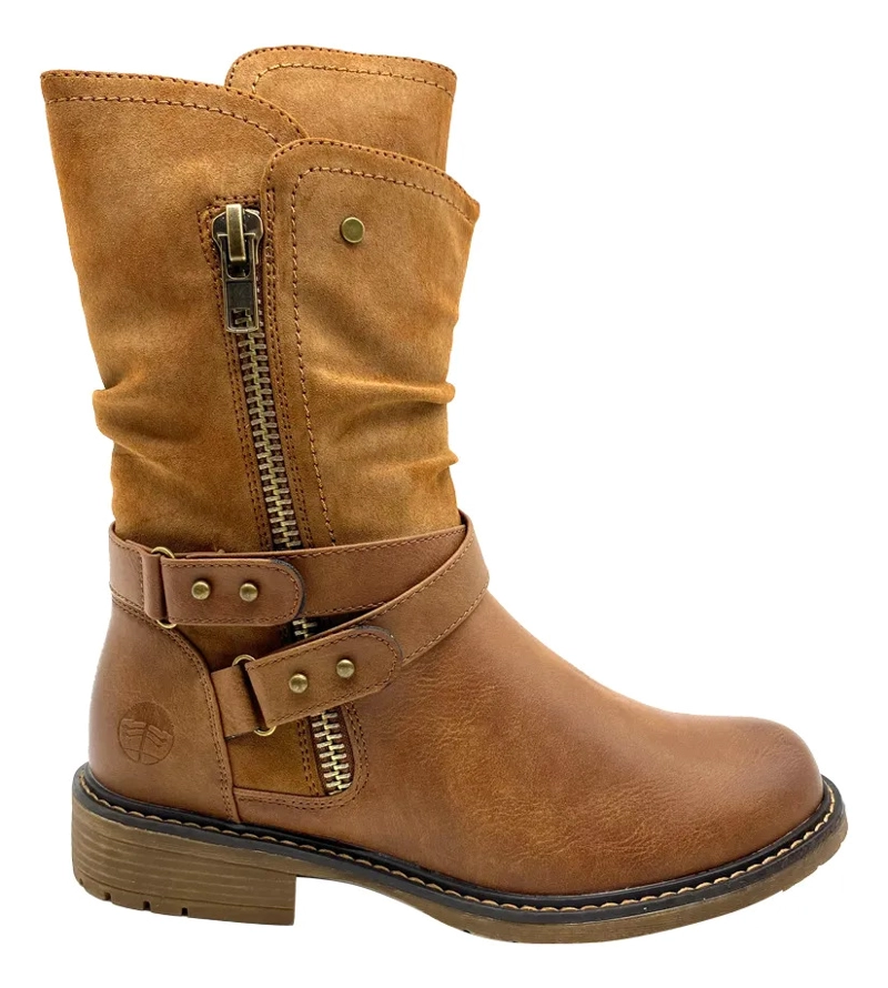 BOTIN CAMEL LINATE II STEEM LAND MUJER - 1
