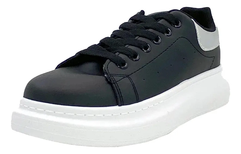 ZAPATILLA DEBORAH NEGRO / SILVER MARIA PIA URBANA MUJER - 5