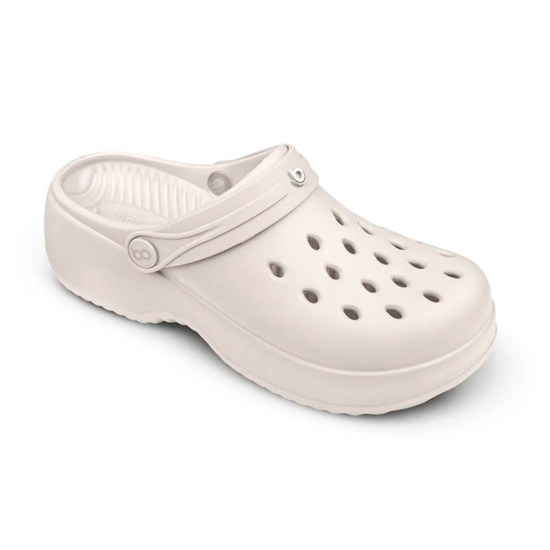 CLOG BELLA MUJER BOAONDA BLANCO - 1