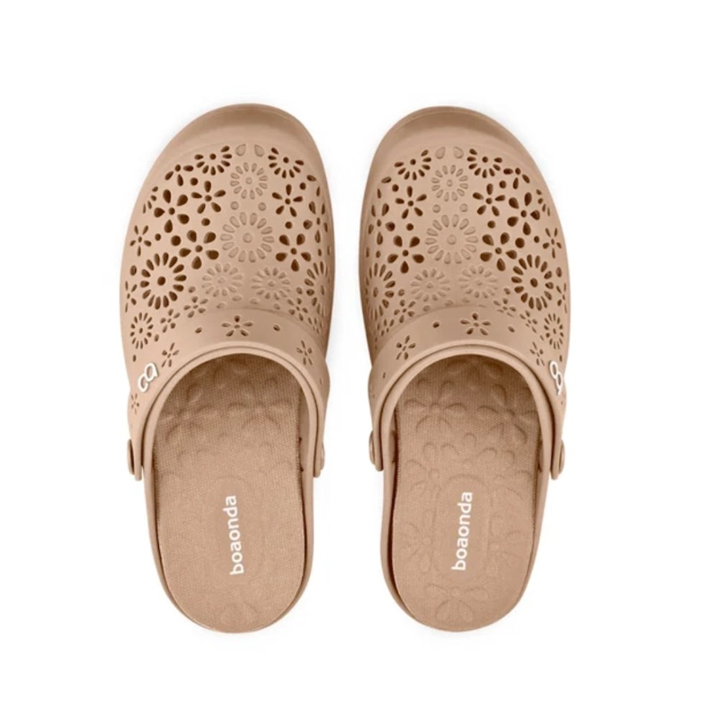 CLOG NELLIE MUJER BOAONDA CANELA - 4
