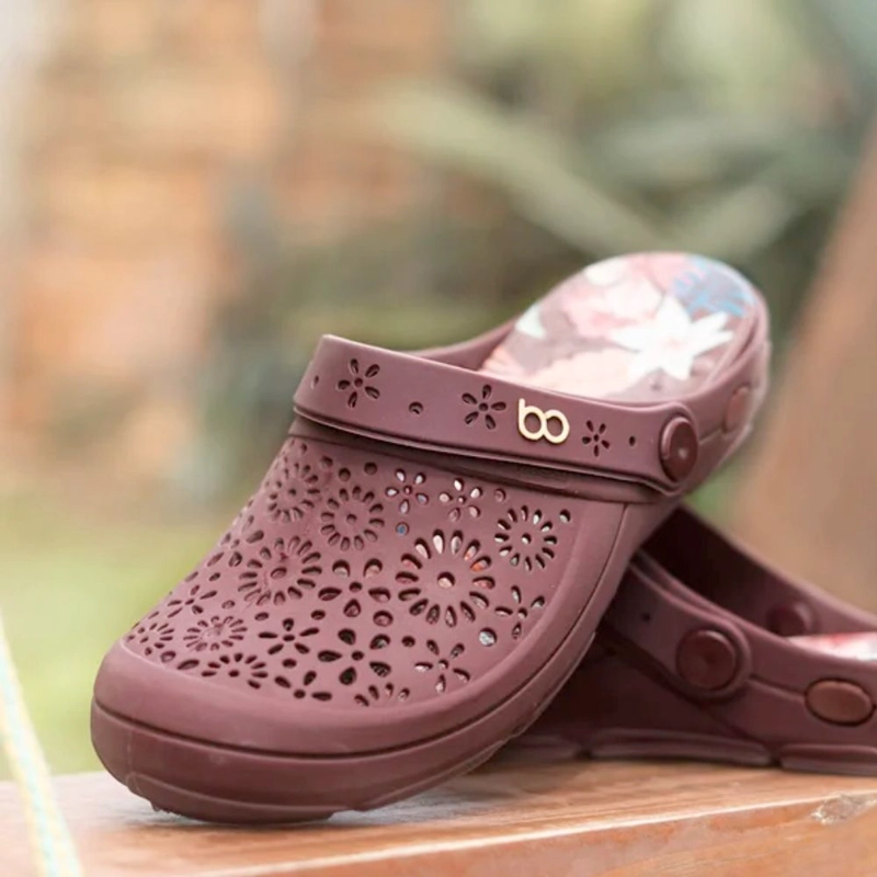 CLOG NELLIE MUJER BOAONDA BURDEO TROPICAL - 2