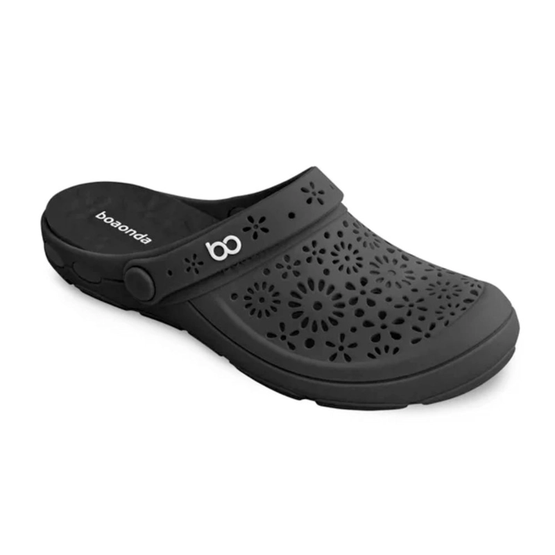 CLOG NELLIE MUJER BOAONDA NEGRO - 1