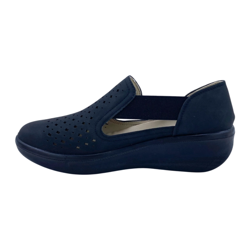 ZAPATO MUJER CONFORT NEGRO RIAD II VIA ROSMINI - 5