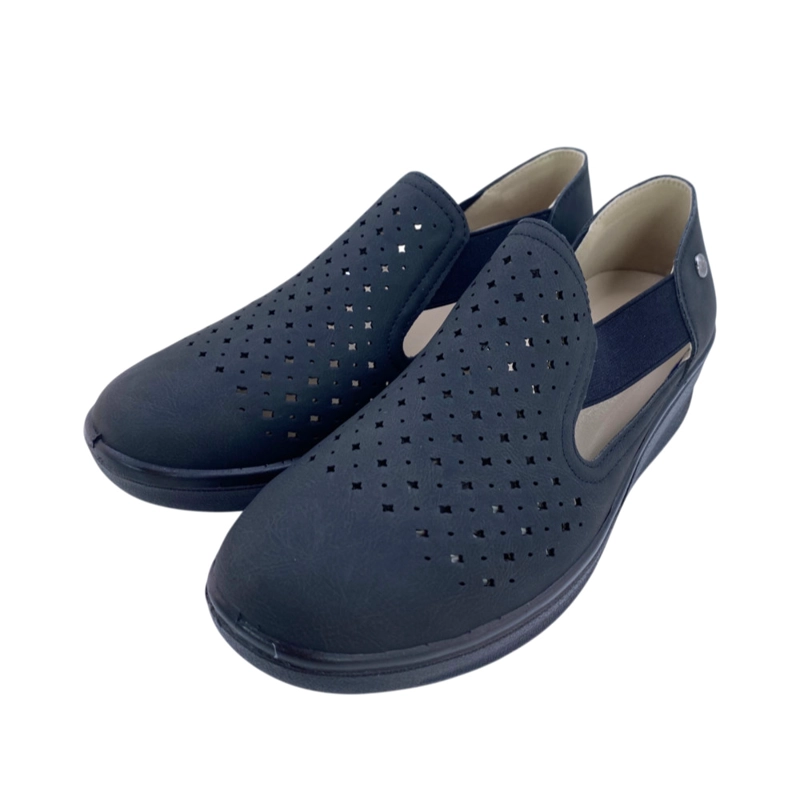 ZAPATO MUJER CONFORT NEGRO RIAD II VIA ROSMINI - 6