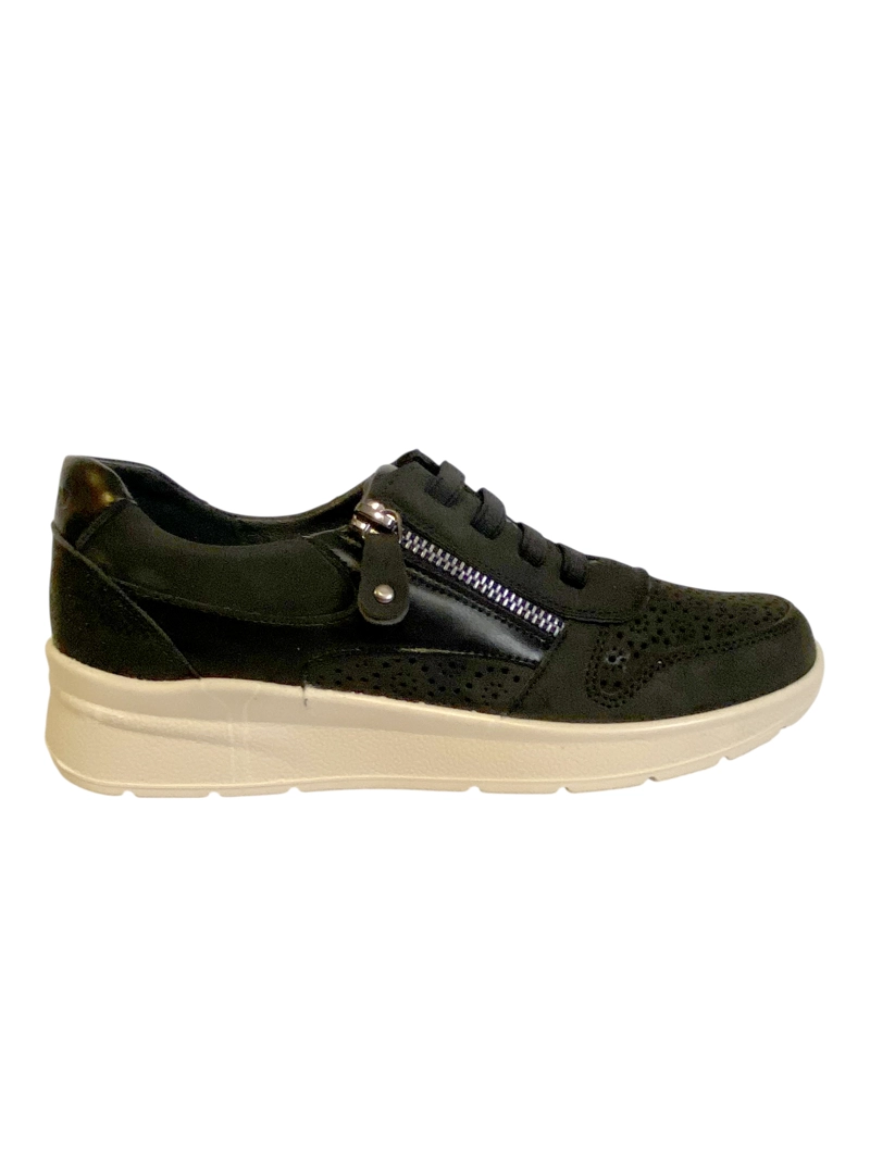 ZAPATILLA CEDRI NEGRO VIA ROSMINI - 1