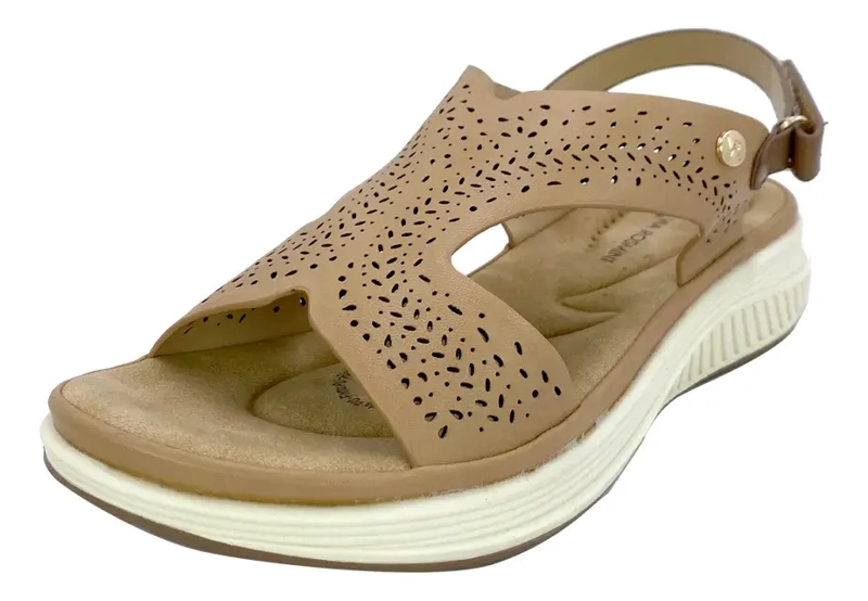 SANDALIA CAMEL VIA ROSMINI CHIALA CASUAL MUJER - 2