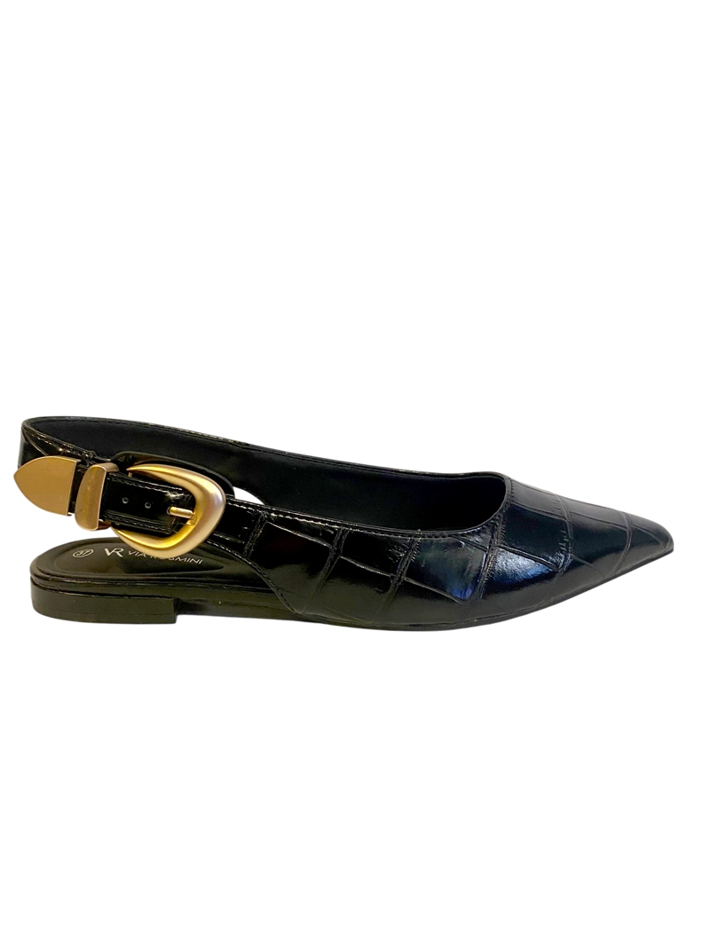 ZAPATO PALME NEGRO VIA ROSMINI - 1