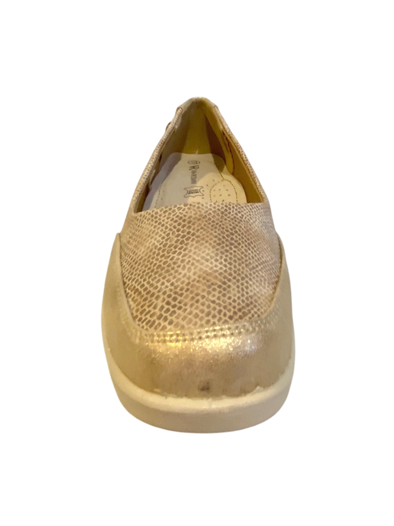 ZAPATO MUJER CANNET DORADO VIA ROSMINI - 3