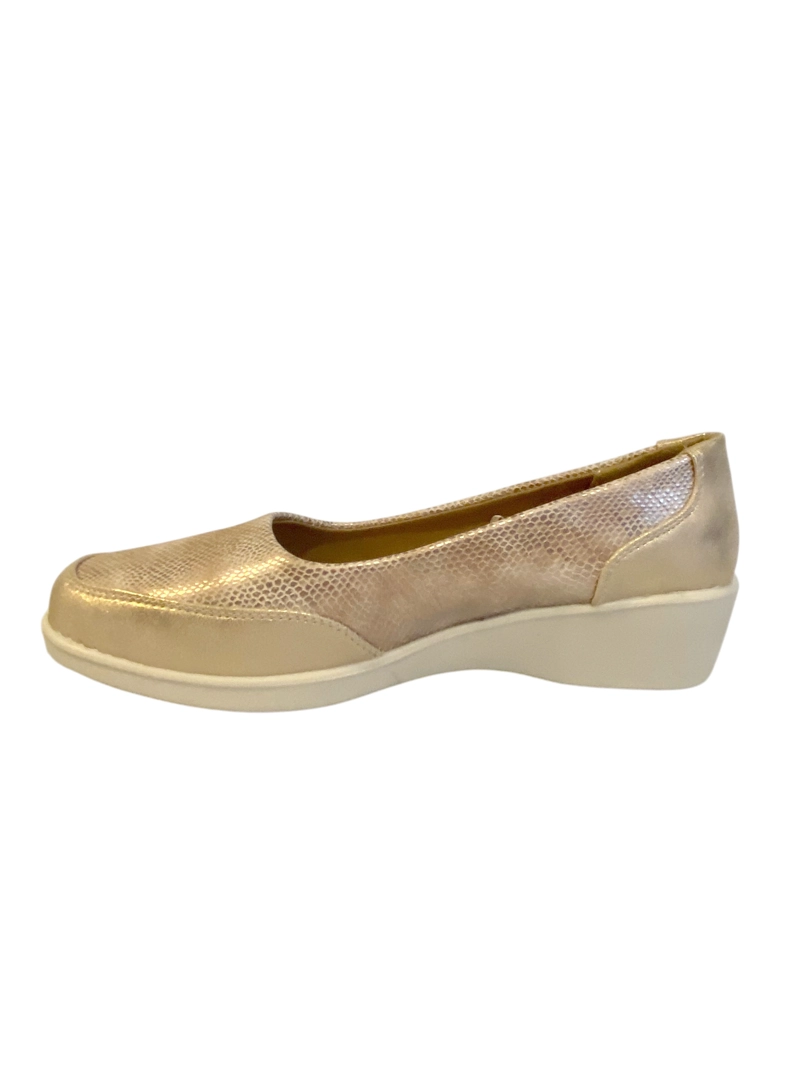 ZAPATO MUJER CANNET DORADO VIA ROSMINI - 4