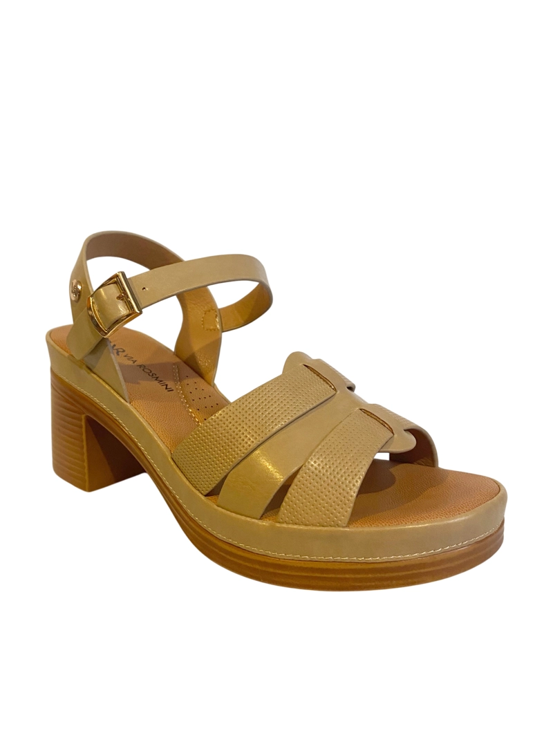 SANDALIA TERAMO BEIGE VIA ROSMINI - 2