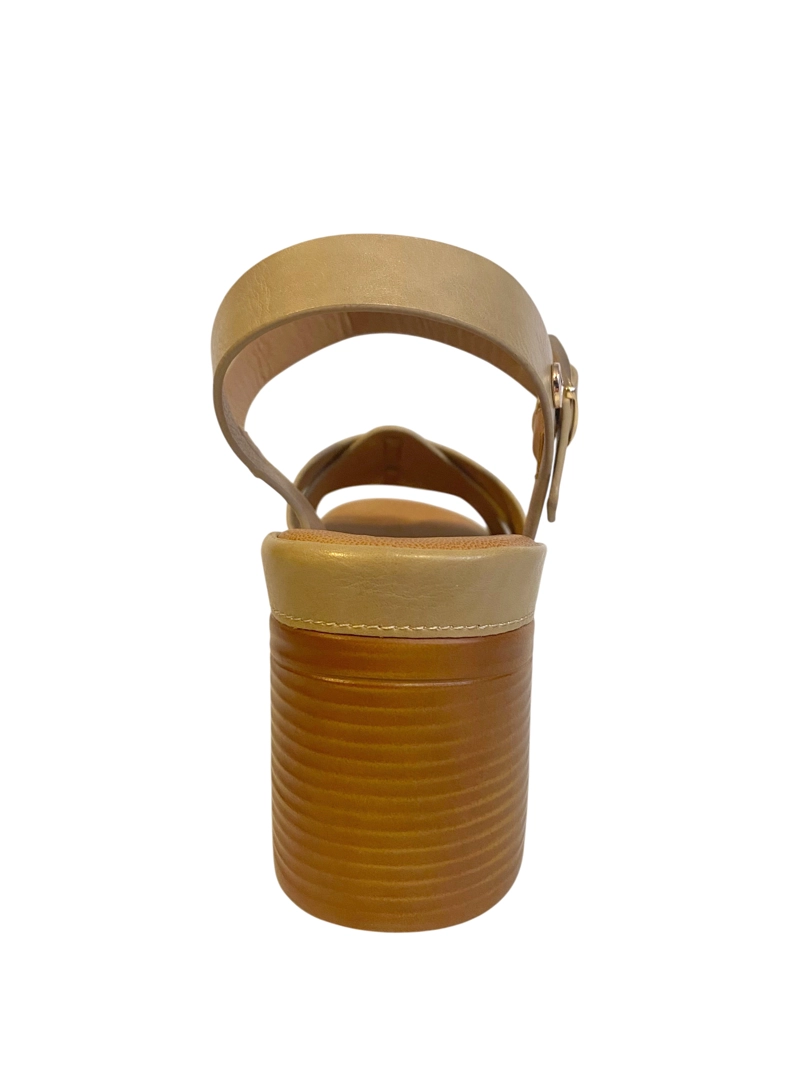 SANDALIA TERAMO BEIGE VIA ROSMINI - 5
