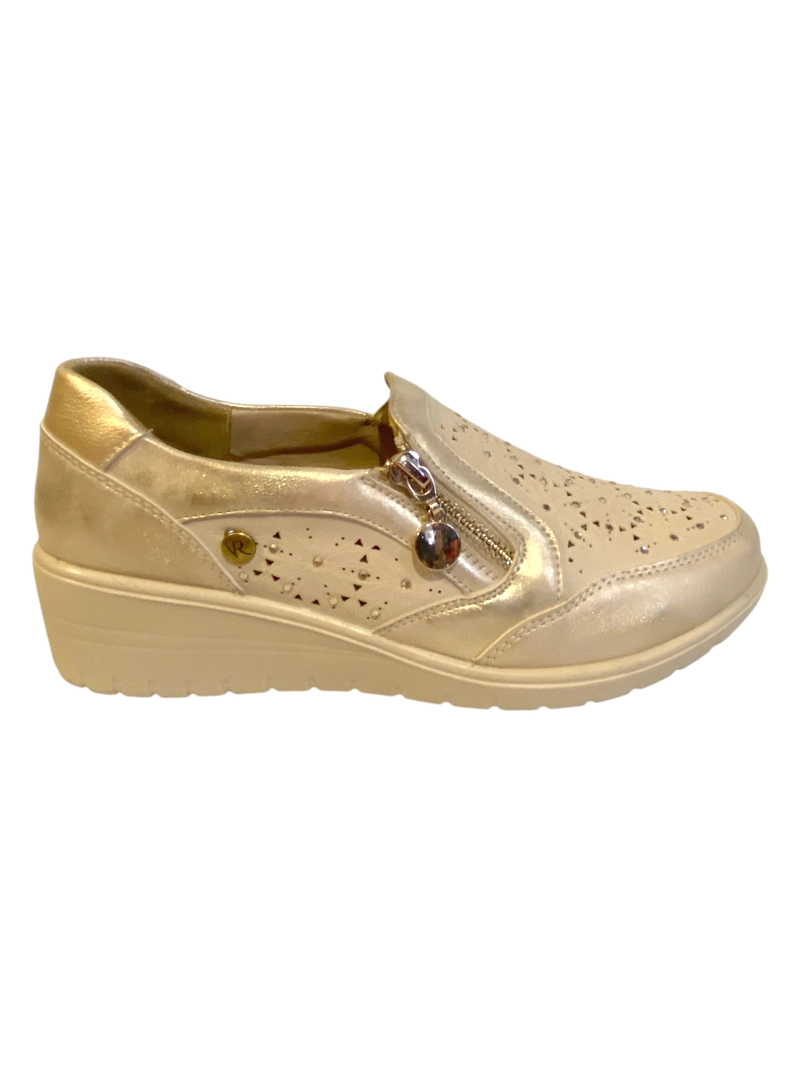 ZAPATILLA CASUAL  SELVAT BEIGE VIA ROSMINI - 1