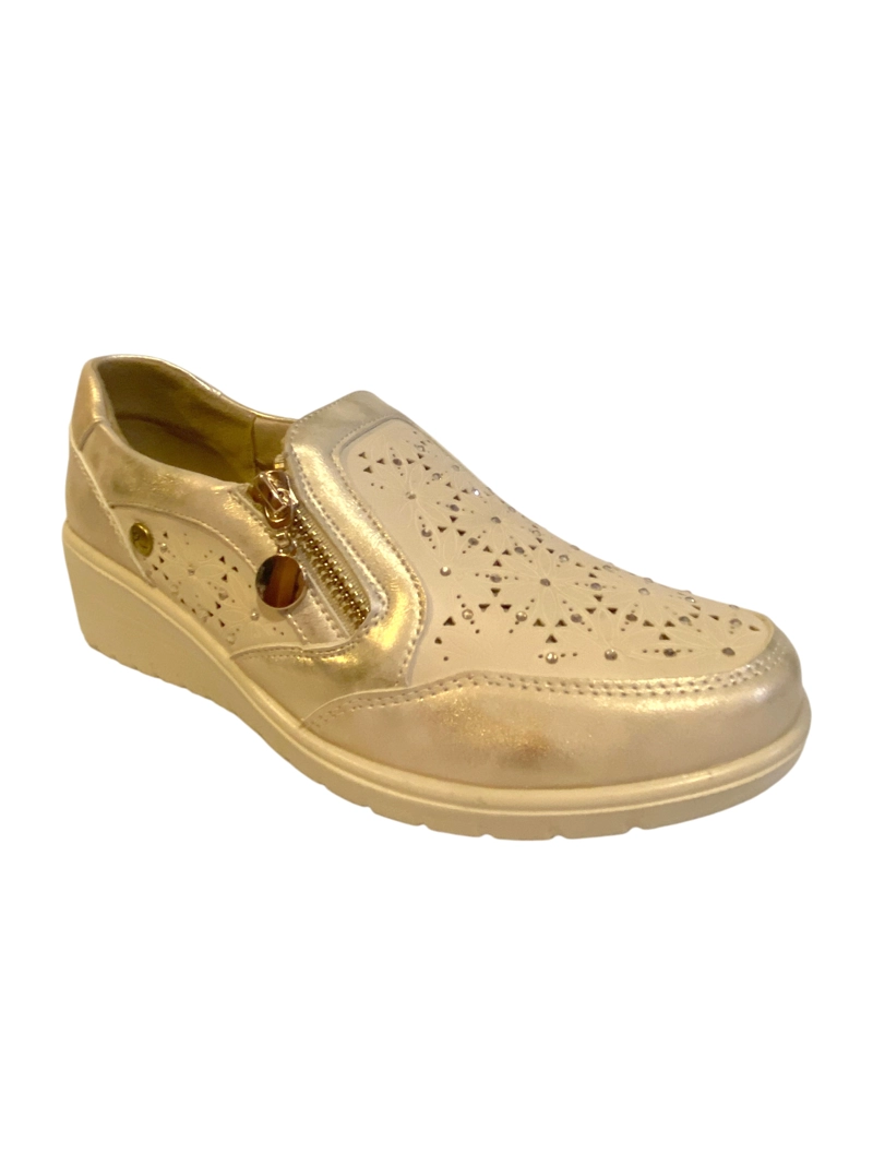 ZAPATILLA CASUAL  SELVAT BEIGE VIA ROSMINI - 2