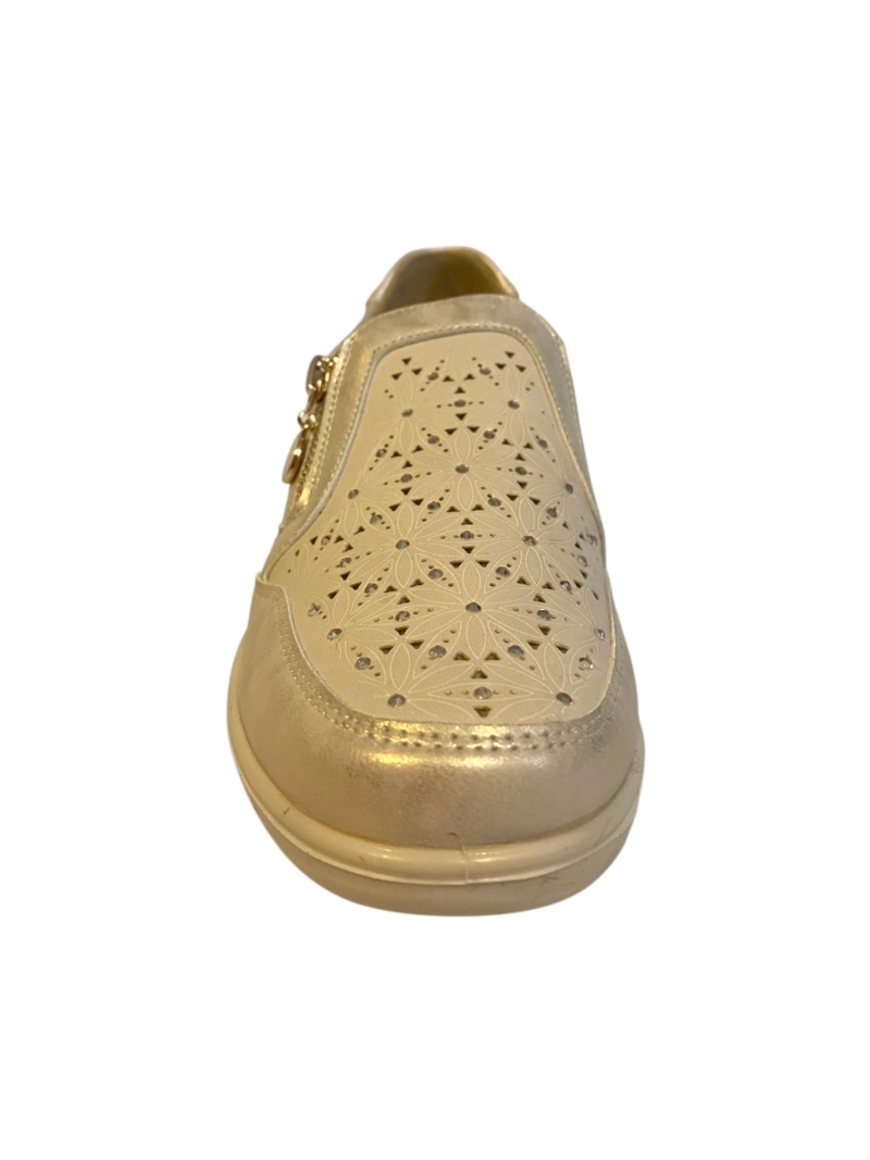 ZAPATILLA CASUAL  SELVAT BEIGE VIA ROSMINI - 3