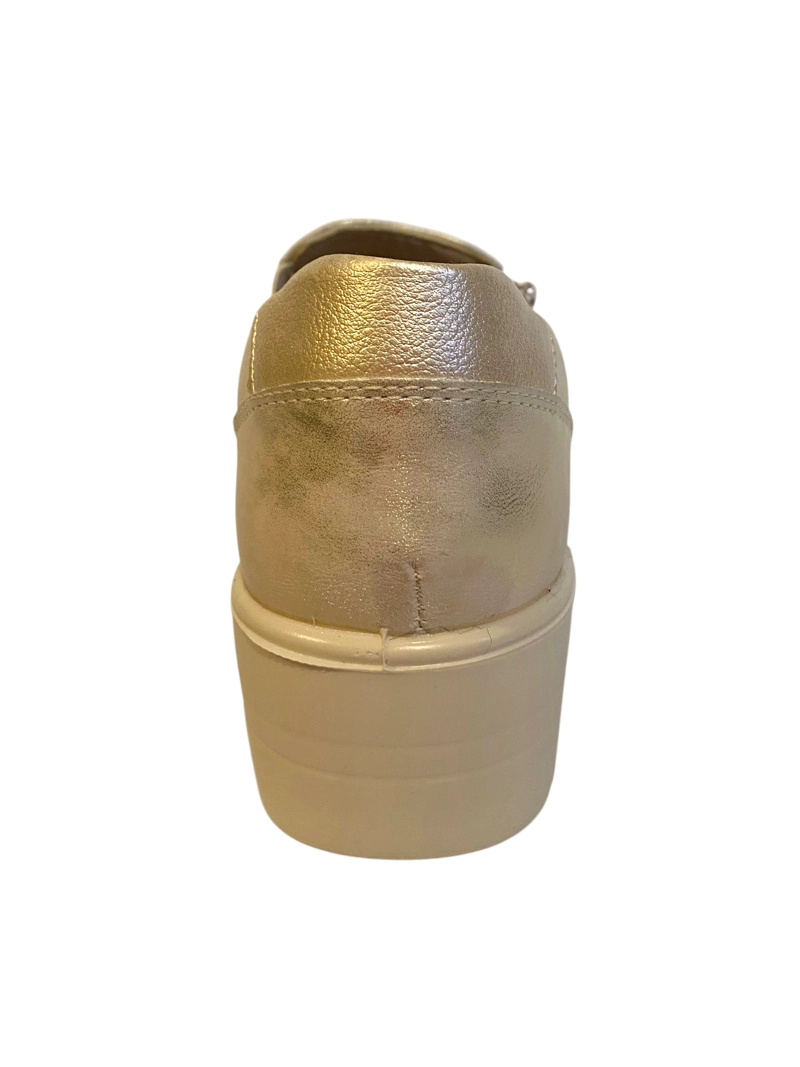 ZAPATILLA CASUAL  SELVAT BEIGE VIA ROSMINI - 5