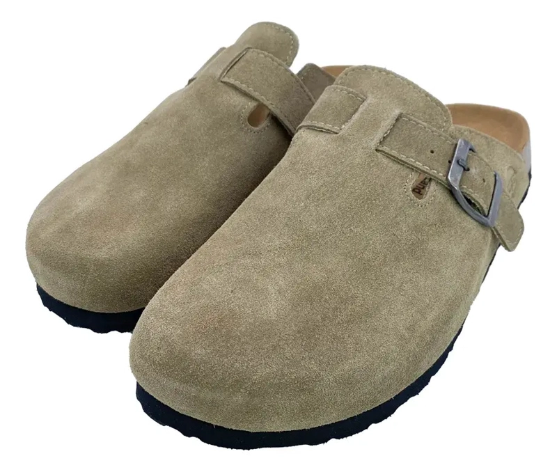SANDALIA CUERO BEIGE STEEM LAND CASUAL CARISA MUJER - 3