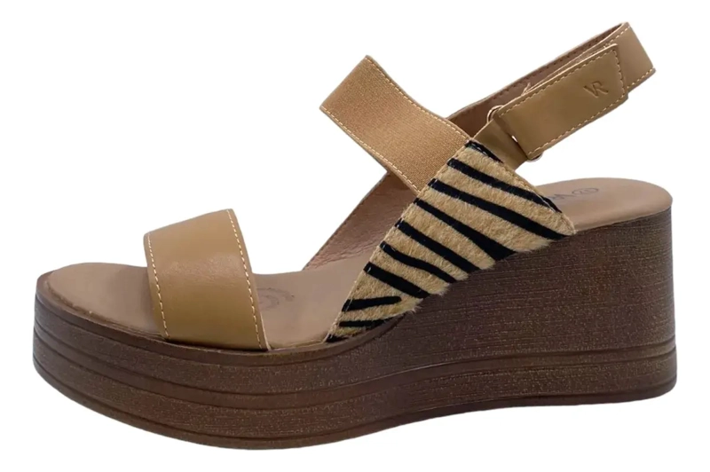 SANDALIA MEZZO BEIGE VIA ROSMINI - 2