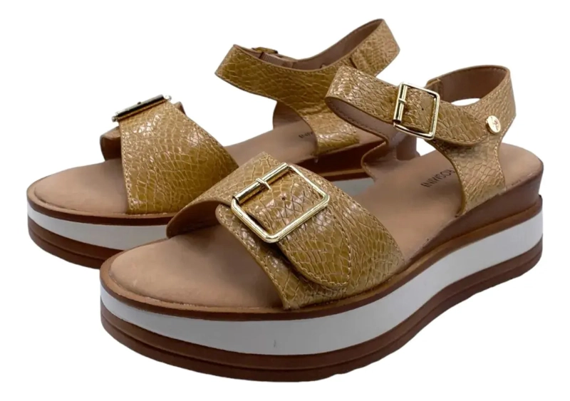 SANDALIA CAPODI BEIGE VIA ROSMINI - 4