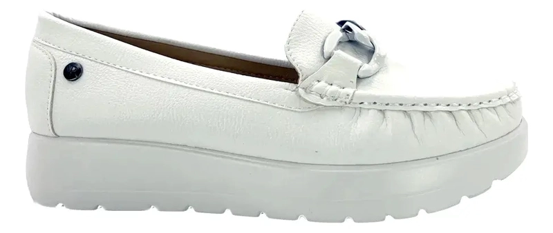 ZAPATO BLANCO CASUAL VIA ROSMINI ALTEA MUJER - 1