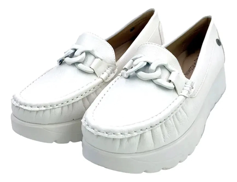 ZAPATO BLANCO CASUAL VIA ROSMINI ALTEA MUJER - 3