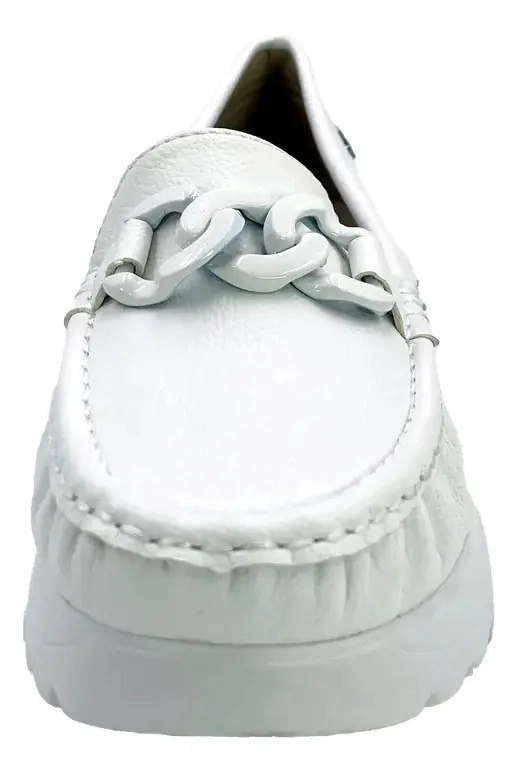 ZAPATO BLANCO CASUAL VIA ROSMINI ALTEA MUJER - 4