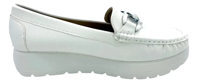 ZAPATO BLANCO CASUAL VIA ROSMINI ALTEA MUJER - 5