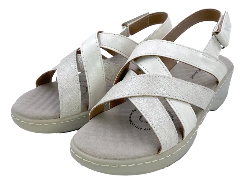 SANDALIA BLANCO VIA ROSMINI PARANTI CASUAL MUJER - 3