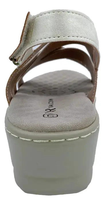SANDALIA BLANCO VIA ROSMINI PARANTI CASUAL MUJER - 4