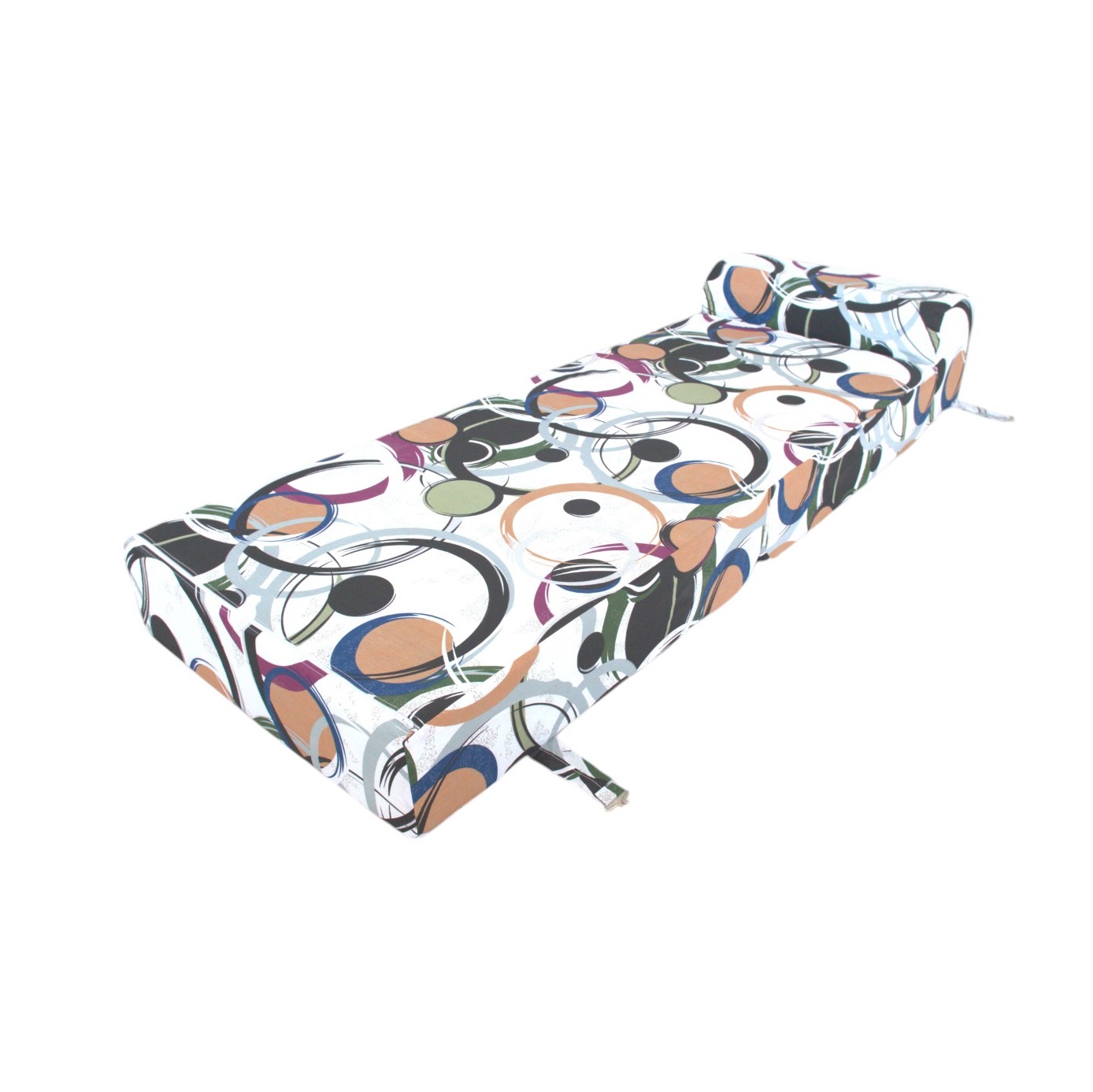SILLÓN ARISTOCRATA 65 MULTICOLOR SOFÁ CAMA CM - 4