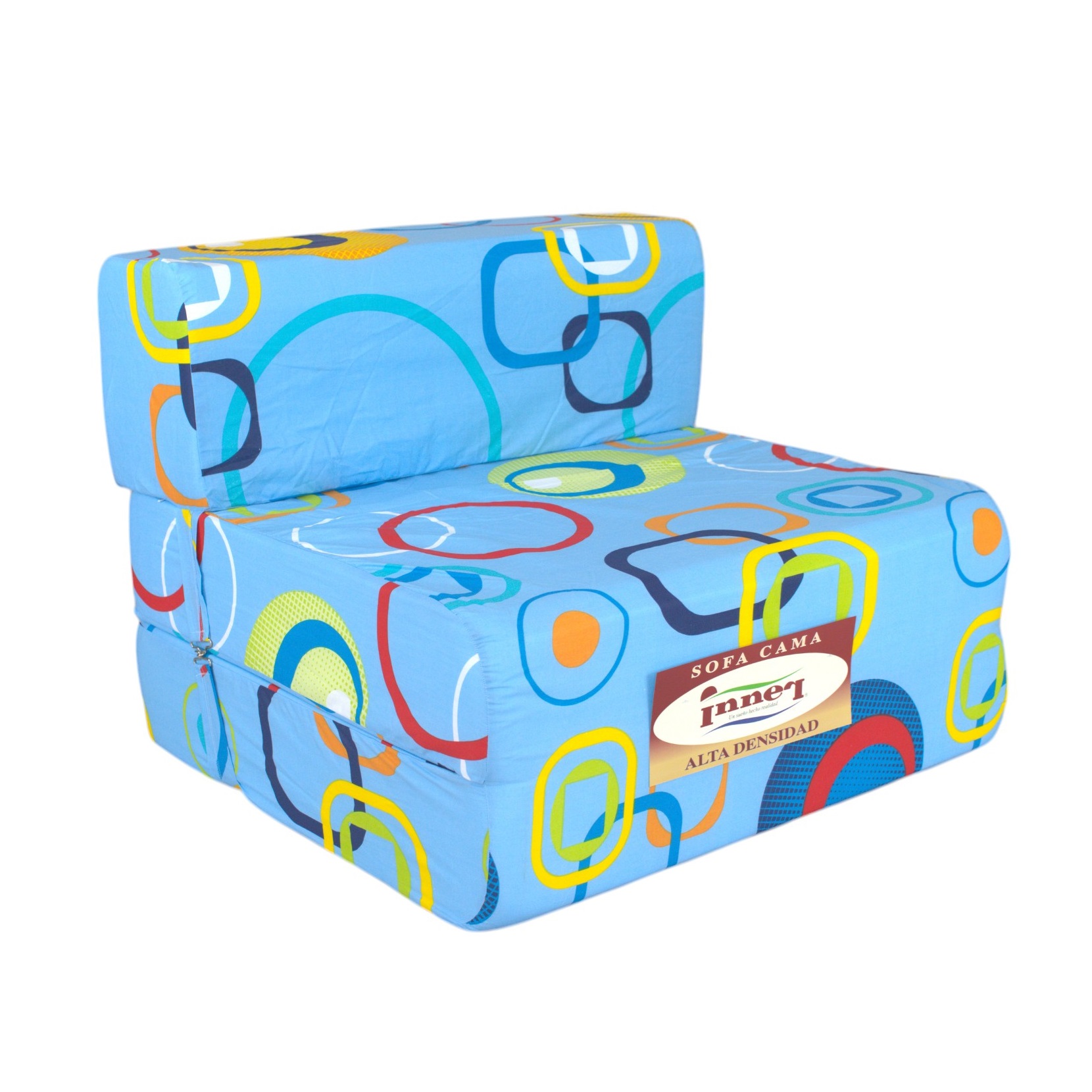 SILLÓN ARISTOCRATA 105 MULTICOLOR SOFÁ CAMA CM - 1