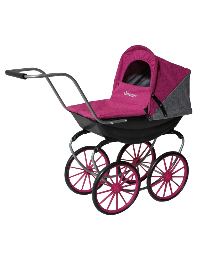 COCHE DE MUÑECAS VOYAGE FUCSIA ROMA - 1