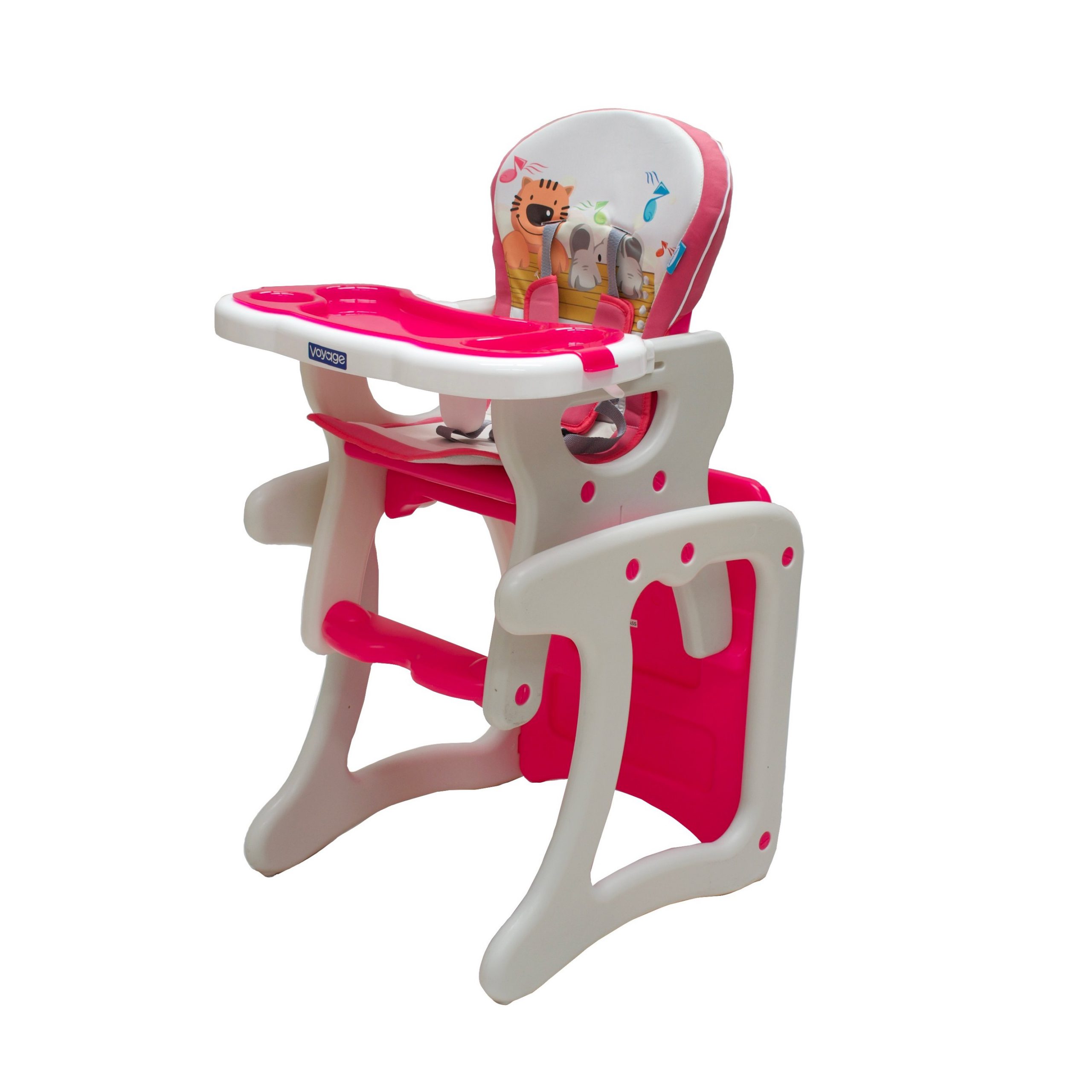 SILLA COMER VOYAGE ESCRITORIO 3 EN 1 ROSADO - 1