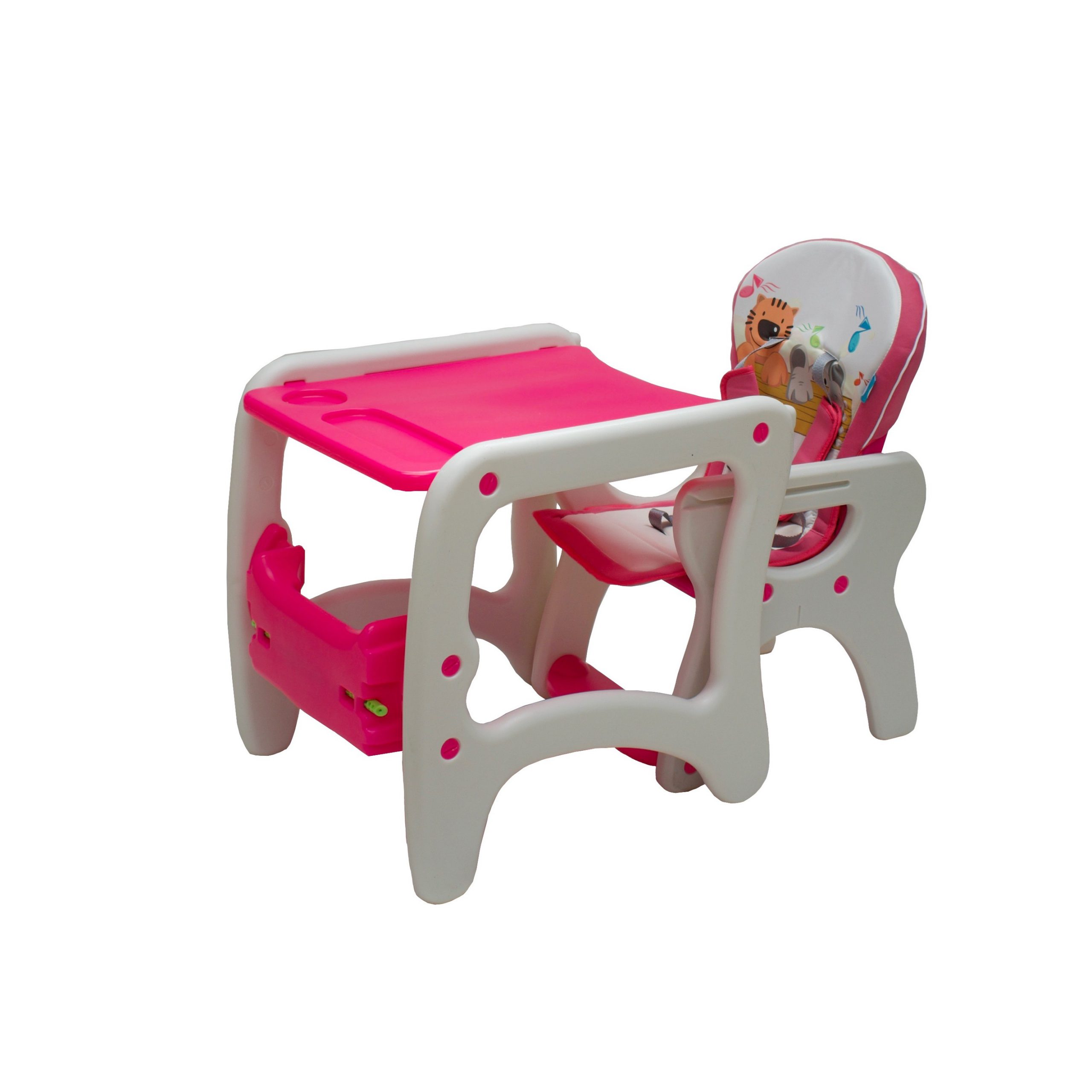 SILLA COMER VOYAGE ESCRITORIO 3 EN 1 ROSADO - 2