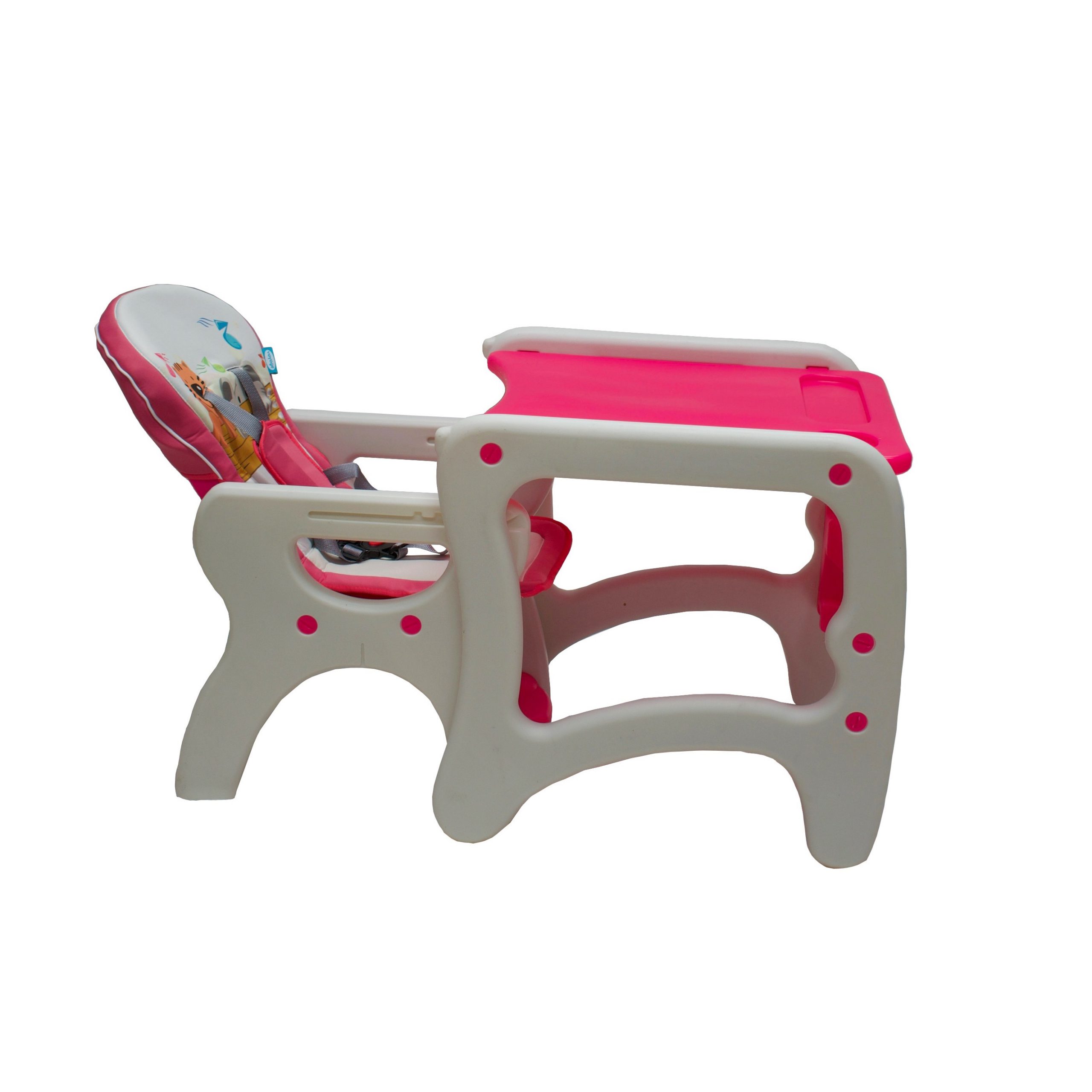 SILLA COMER VOYAGE ESCRITORIO 3 EN 1 ROSADO - 3
