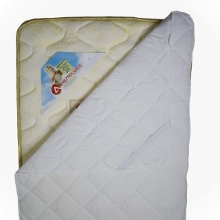 CUBRECOLCHÓN ARISTOCRATA BLANCO 70 X 150 - 1
