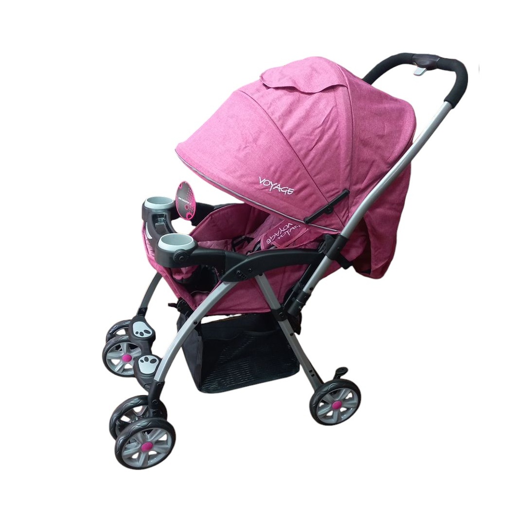 COCHE CUNA VOYAGE VG-710 750 ROSADO - 6