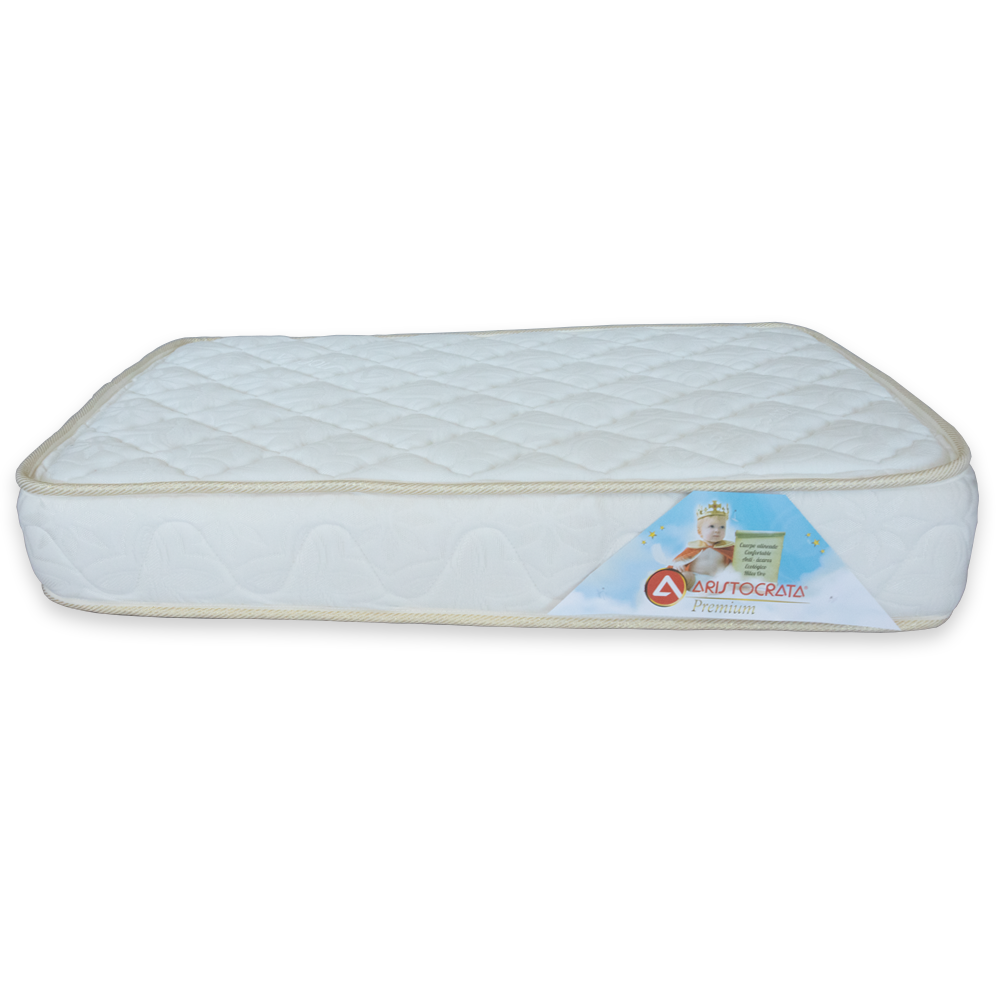 COLCHÓN ARISTOCRATA PREMIUM CUNA ANTIRREFLUJO 70 X 100 ¡GARANTÍA POR VIDA! - 2