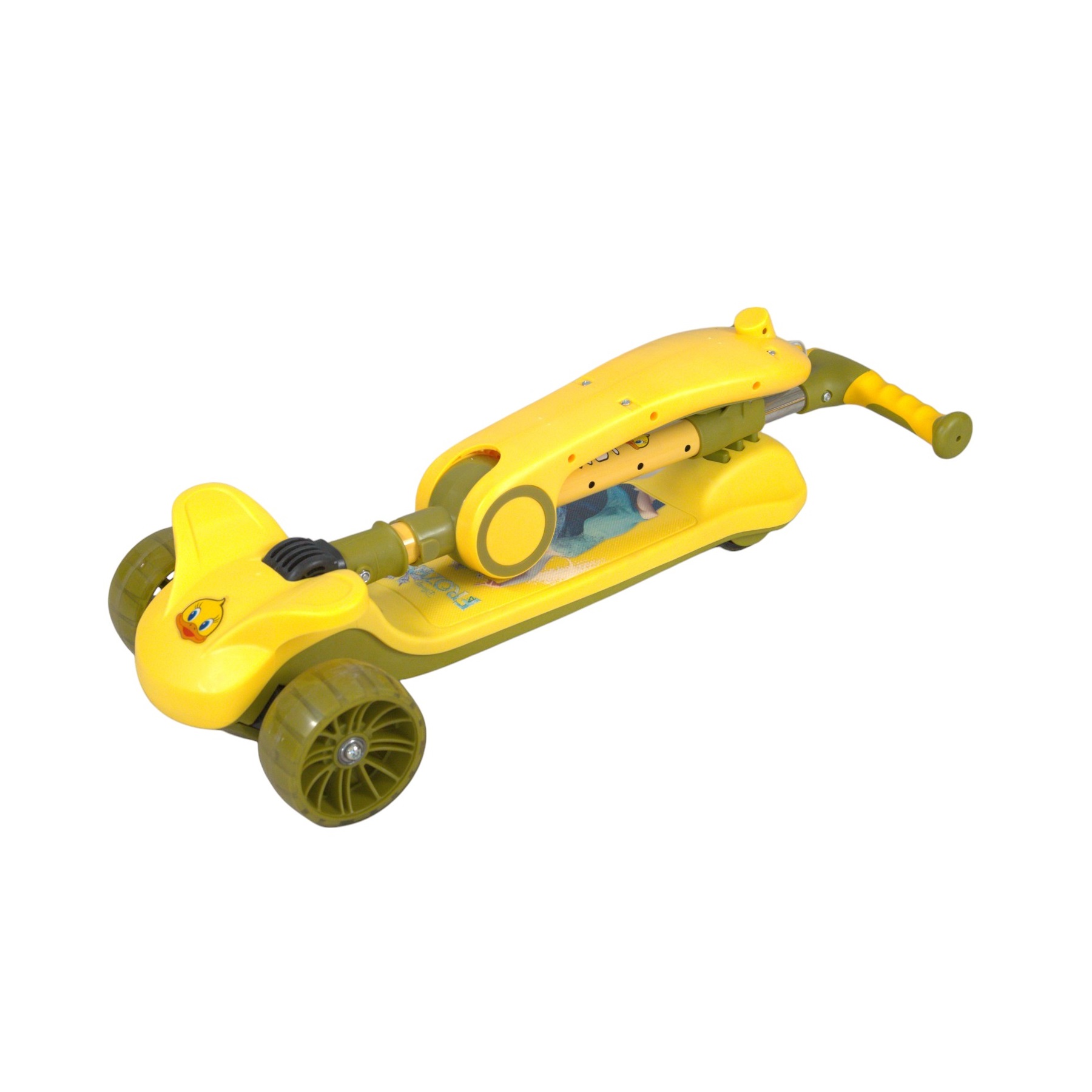 SCOOTER CON ASIENTO AMARILLO - 2