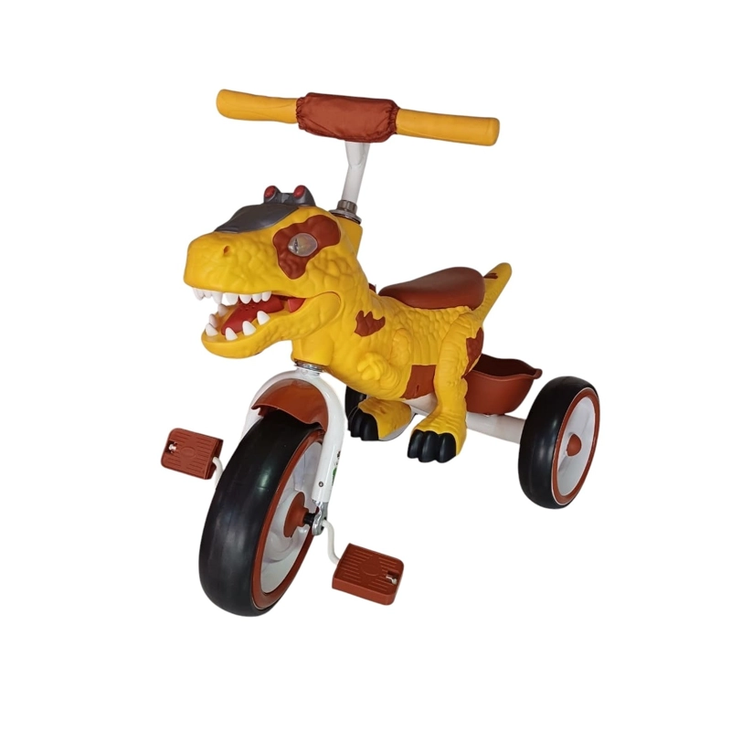 TRICICLO DINOSAURIO VOYAGE AMARILLO - 1
