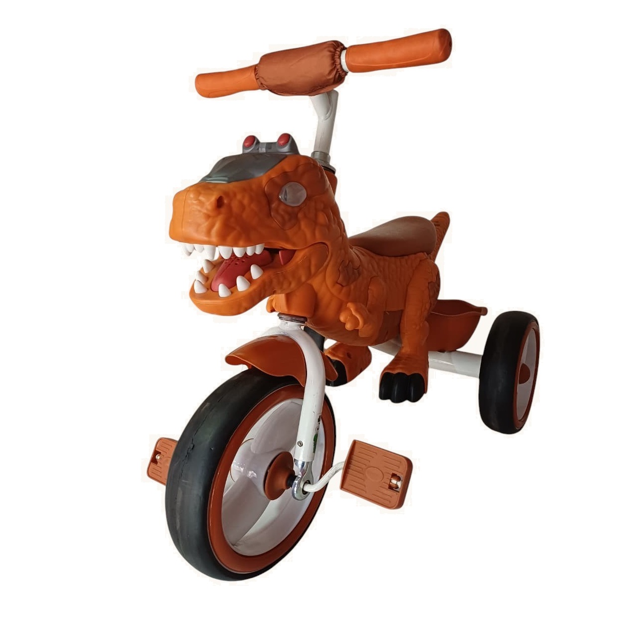 TRICICLO DINOSAURIO VOYAGE NARANJO - 1