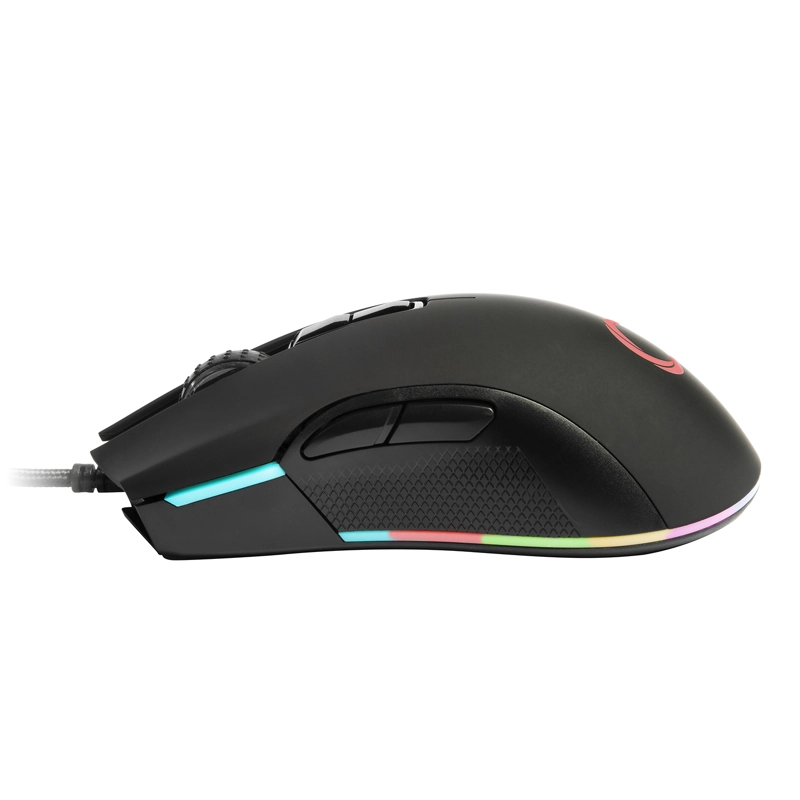 MOUSE NIBIO GAMER TRIGGER 12000DPI RGB PROGRAMABLE 7 BOTONES - 3