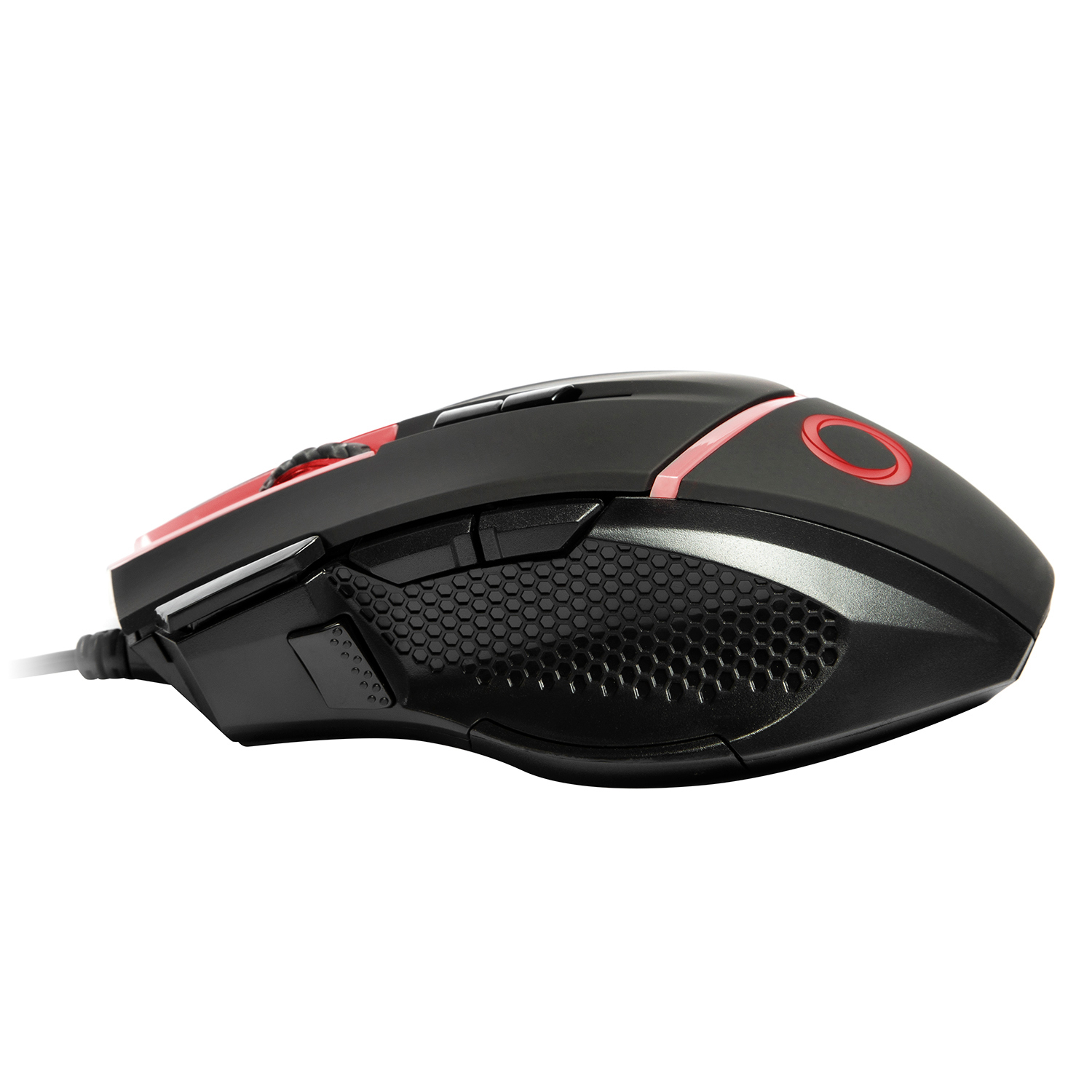 MOUSE NIBIO GAMER GEAR 9 BOTONES 4000DPI CON PESAS RGB - 2