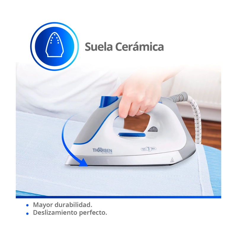 CENTRO PLANCHADO THORBEN THOR SGX7 AUTOCLEAN 2000W - 9