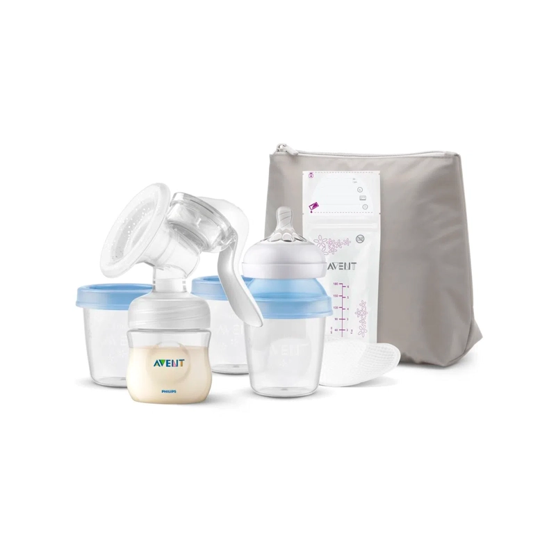 SET AVENT BLANCO EXTRACTOR DE LECHE MANUAL SCF43015 LIBRE BPA - 3