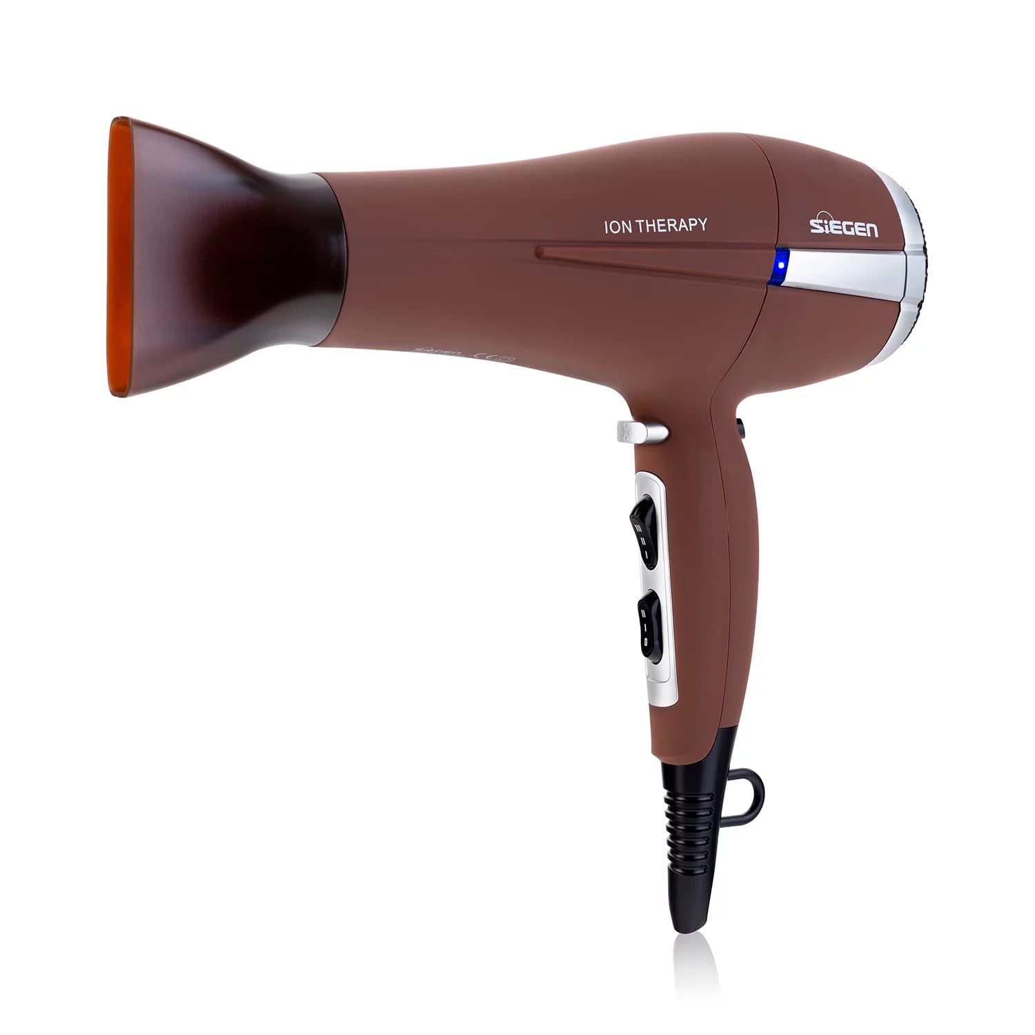 SECADOR DE PELO SIEGEN SG-3043 ION THERAPY MARRÓN 2200W - 1