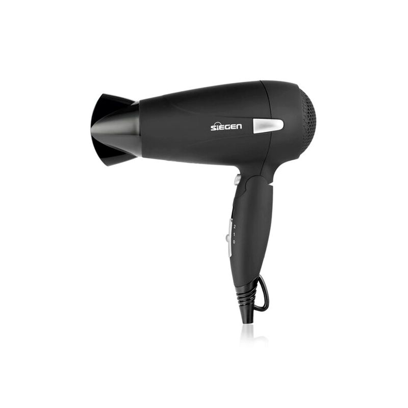 SECADOR DE CABELLO SIEGEN 1700 W SG-3012 NEGRO - 2