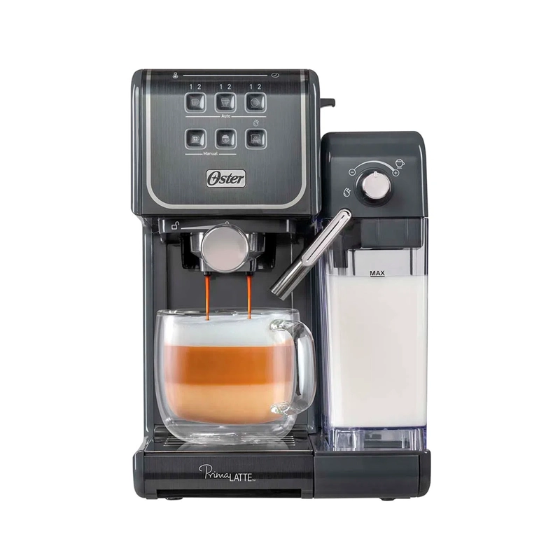CAFETERA ESPRESSO OSTER PRIMALATTE TOUCH GRIS 1170W
