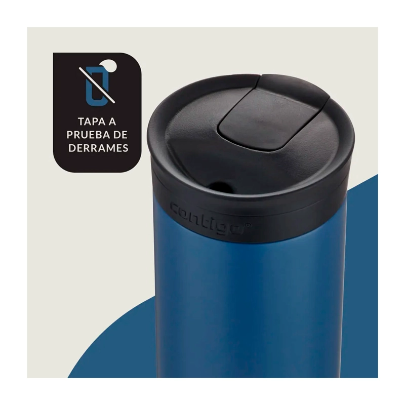 Vaso Térmico Contigo Huron 2.0 Azul 473ml - 5