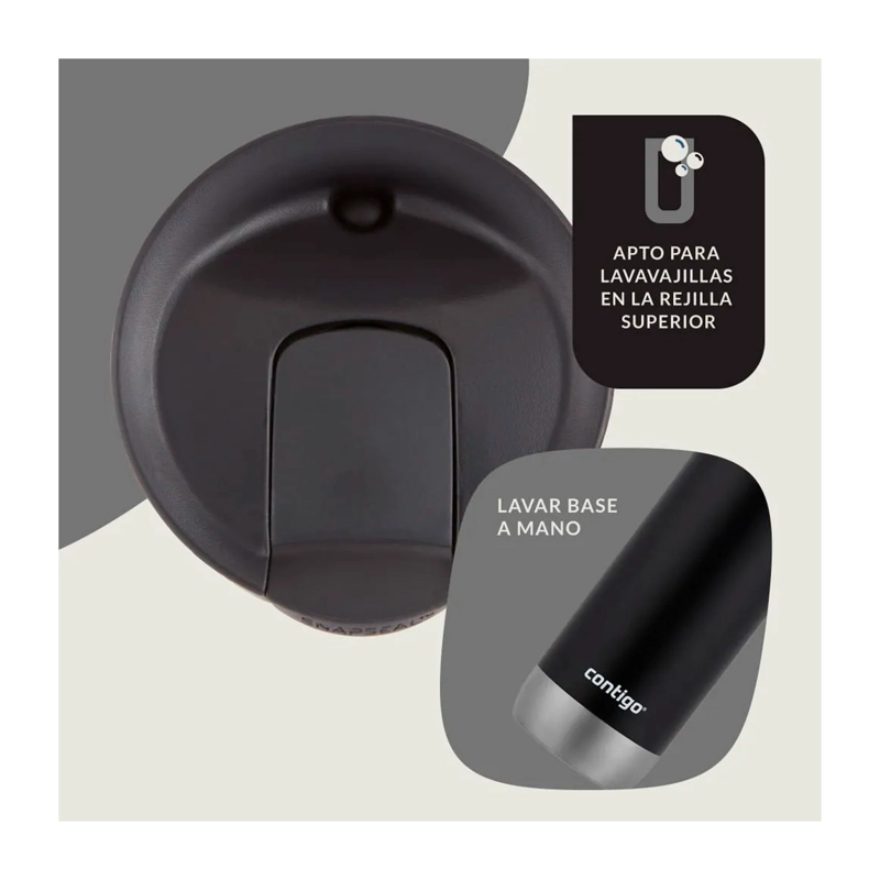 VASO TE RMICO CONTIGO HURON 2.0 LICORICE 473ML - 6