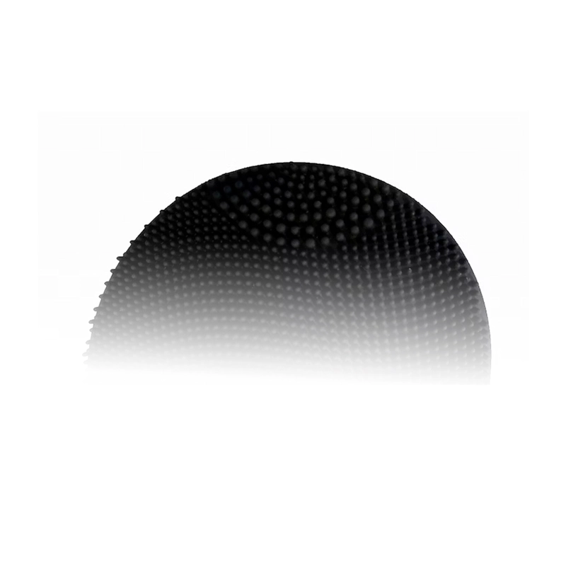 LIMPIADOR FACIAL Y MASAJEADOR MANTRA PLÁSTICO SILICONE BRUSH NEGRO - 2